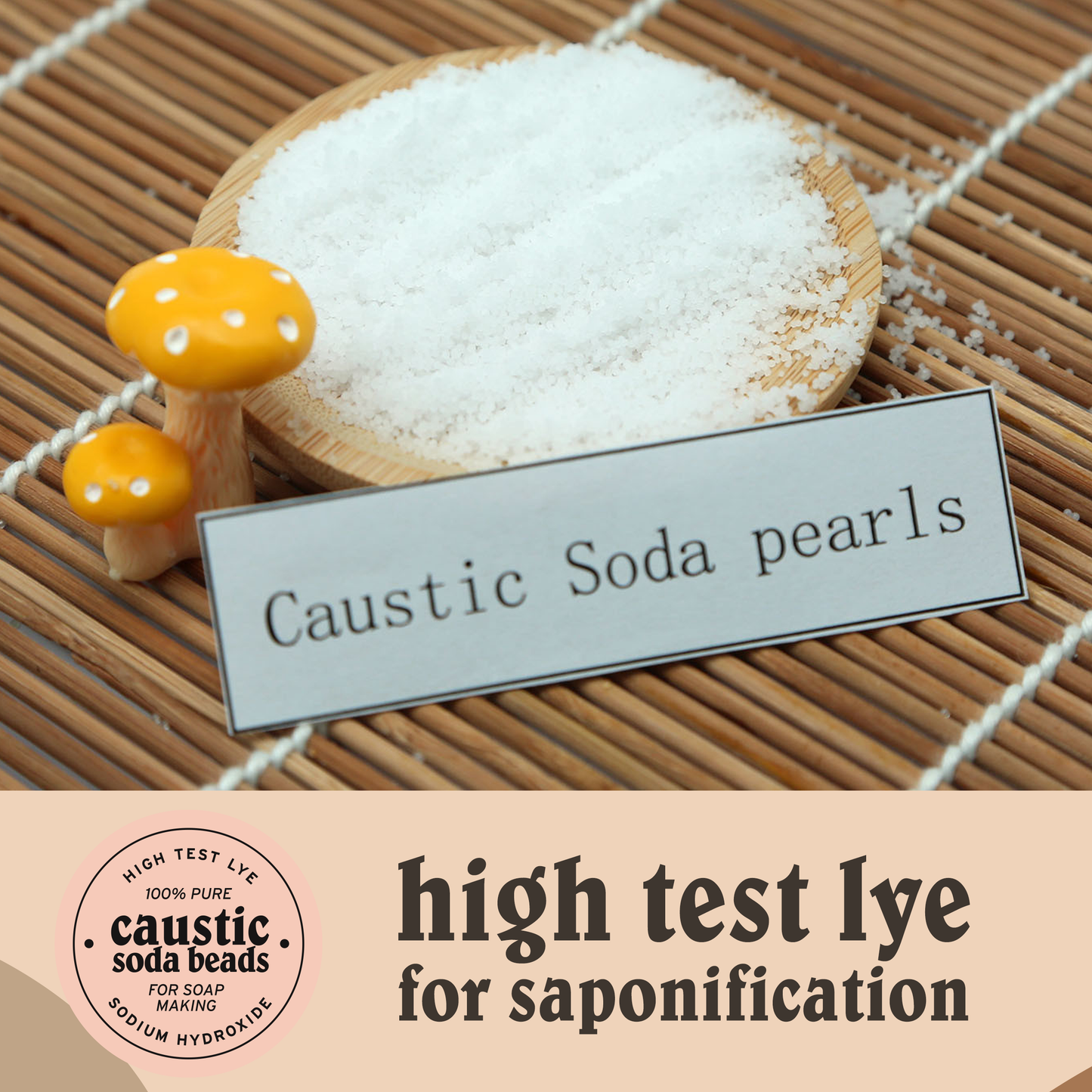 Sodium Hydroxide - Caustic Soda Beads - Lye